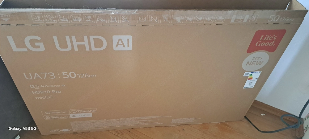 LG UHD 126 cm neu