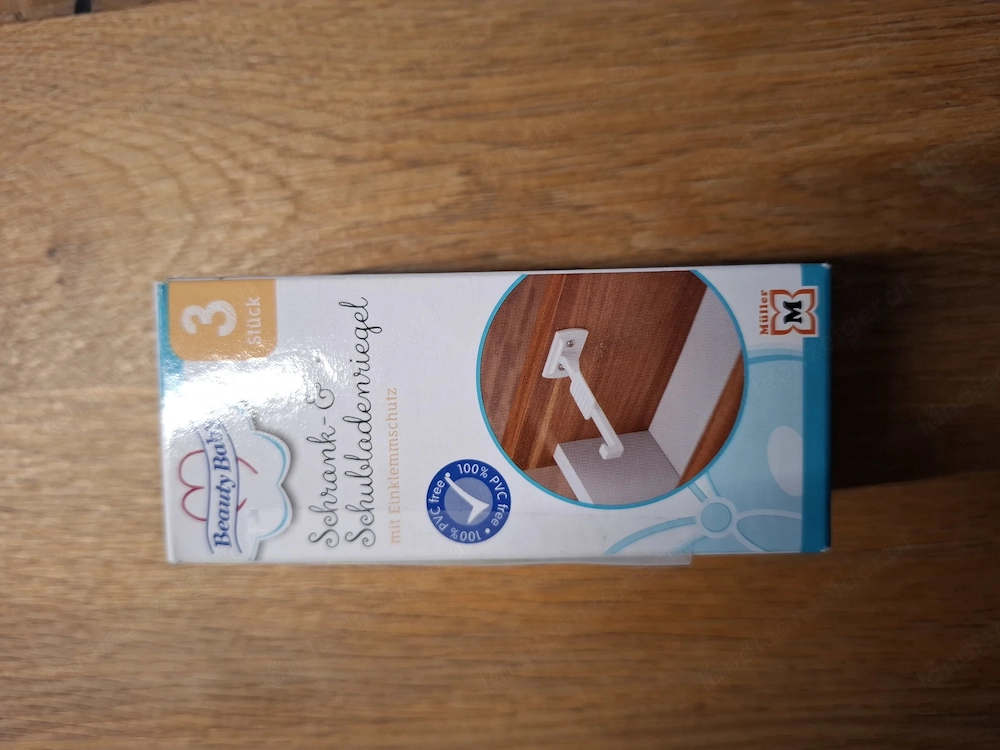 Kindersicherung mit Einklemmschutz