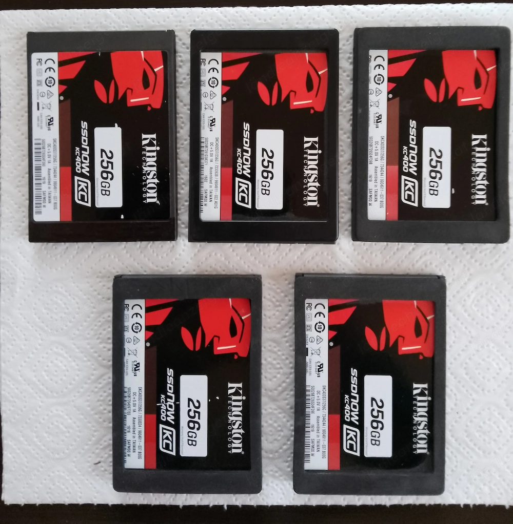 Kingston- SSD Festplatten, 256 GB