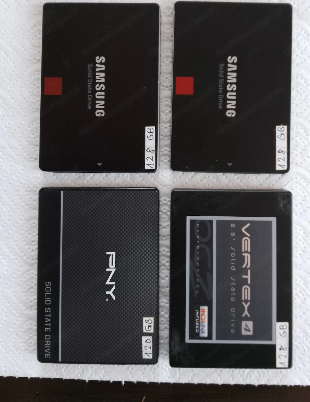 Verschiedene SSD Festplatten,a 120 GB
