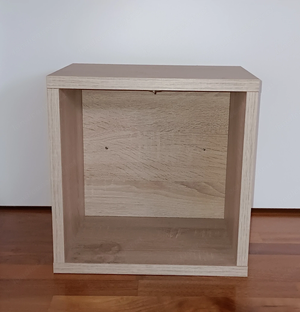 3er Set Würfelregal - Vollholz