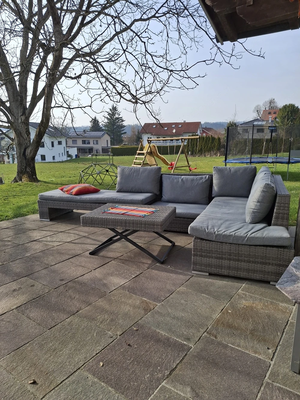 Lounge Gruppe Grau