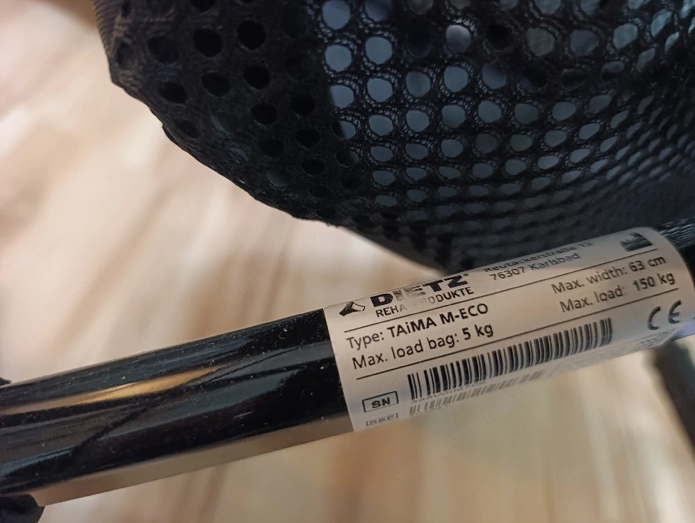 Rollator mit Bremse und Korb. wie neu