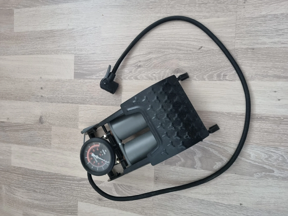 Fahrrad Luftpumpe in gutem Zustand