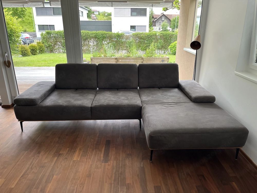 Modernes XXXLutz Sofa in Grau   Top Zustand & Flexibel Verstellbar