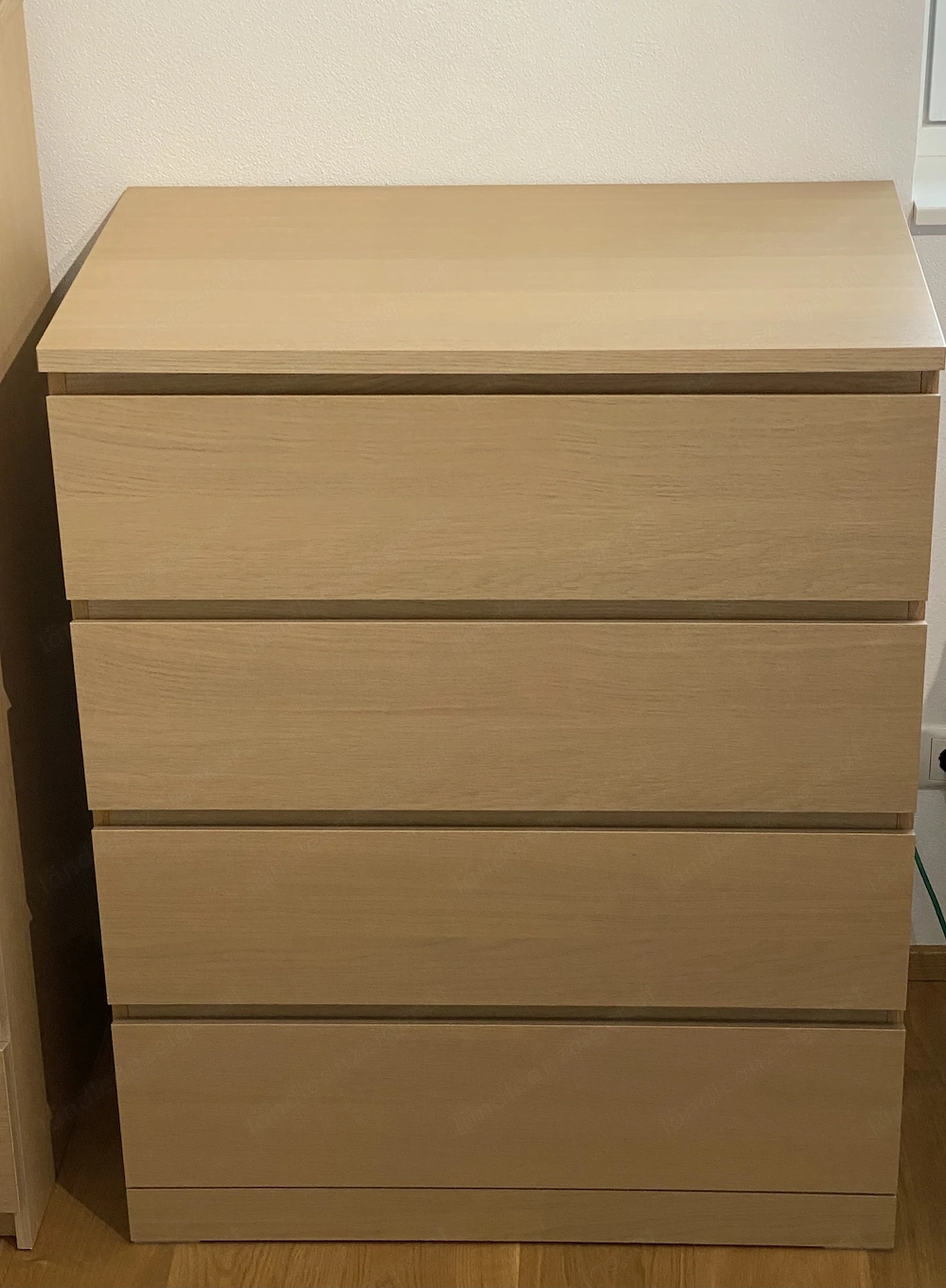 Ikea Kommode Malm 80x100 mit 4 Schubladen