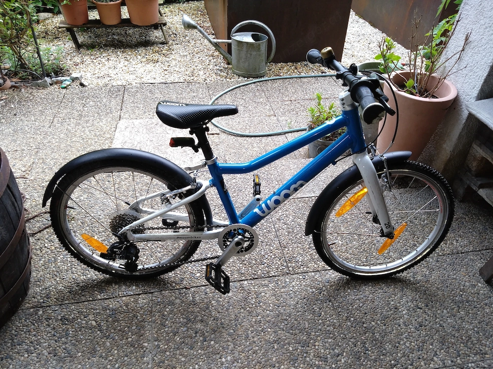 Woom 4 blau - gebraucht