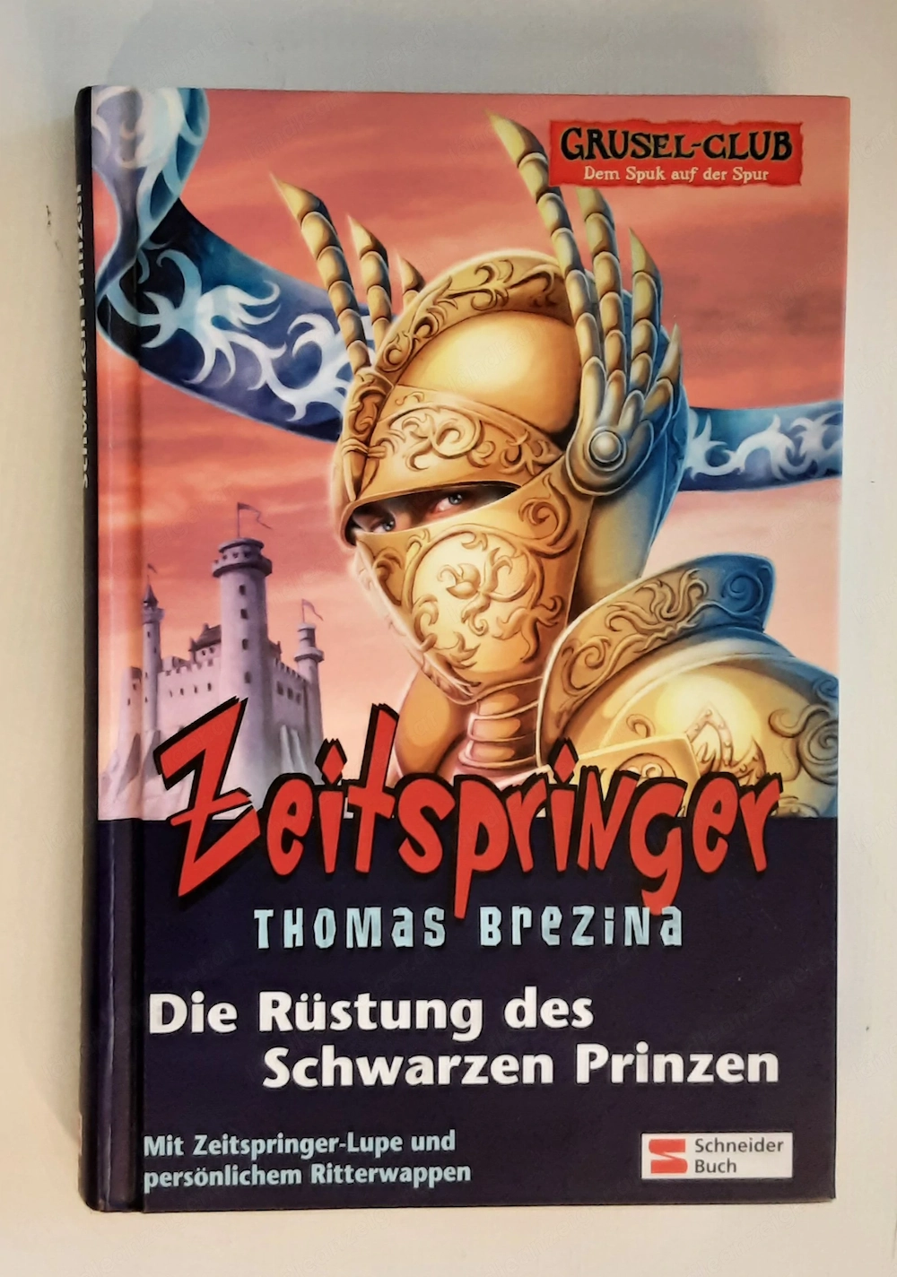 Thomas Brezina  -  Zeitspringer  Die Rüstung des schwarzen Prinzen  