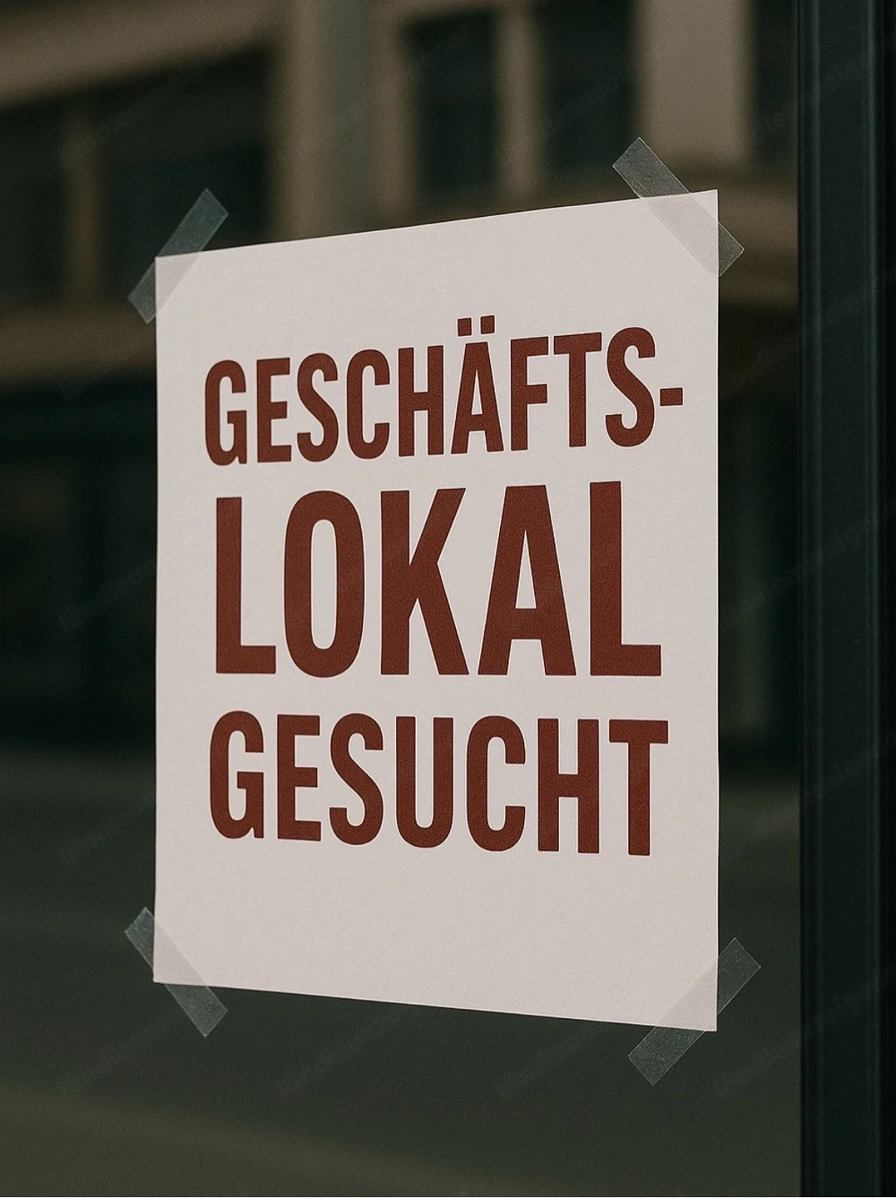 Lokal zum Kaufen gesucht