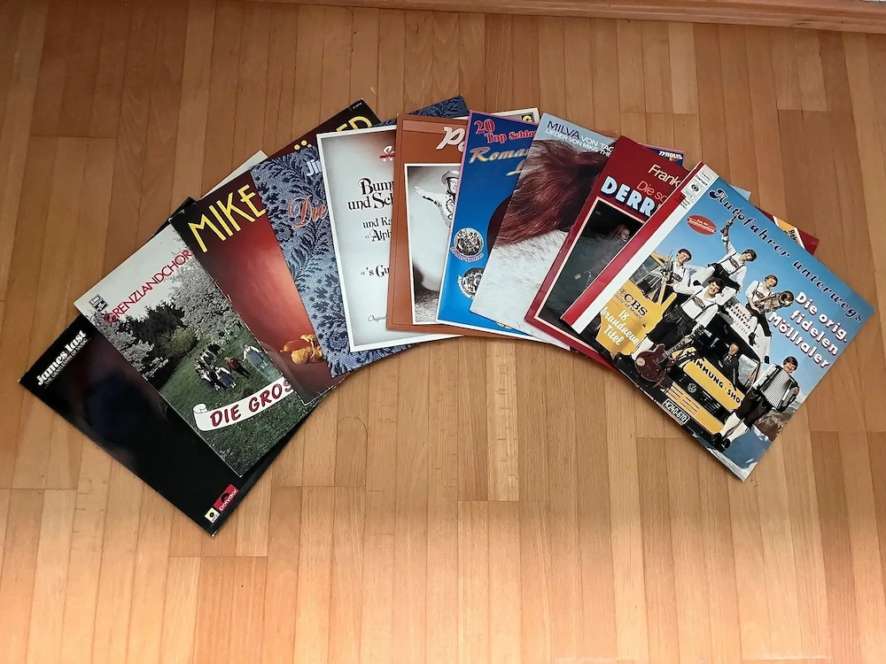 Gebrauchte Schallplatten