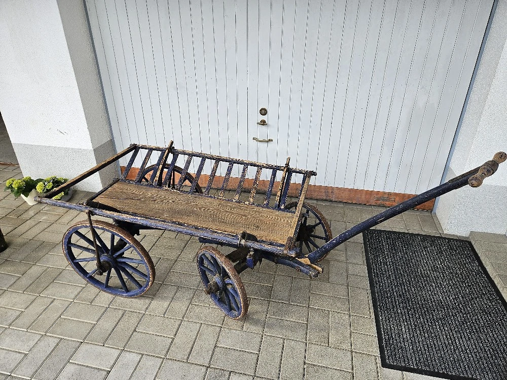 Leiterwagen Holz