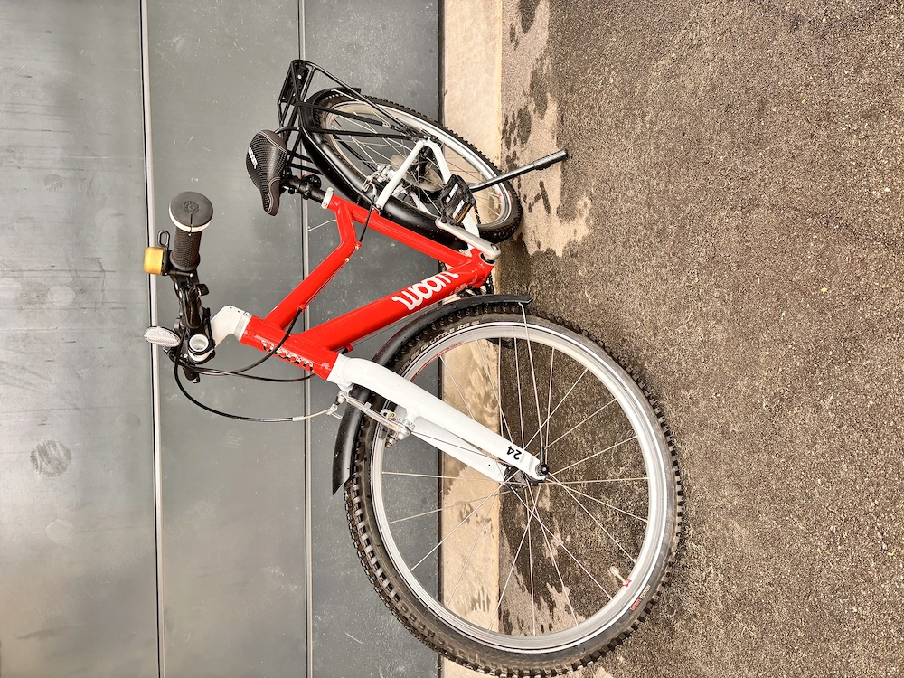 Rotes Woom 5 - ein perfekter Begleiter