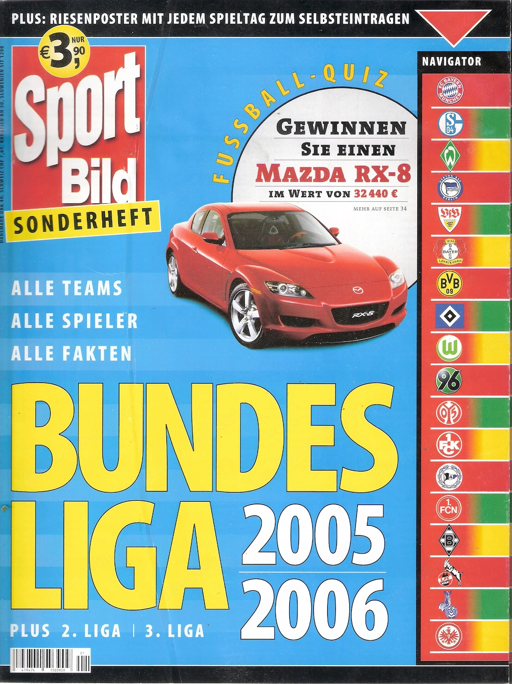 Sport Bild; Bundesliga 2005 06 und 2006 07