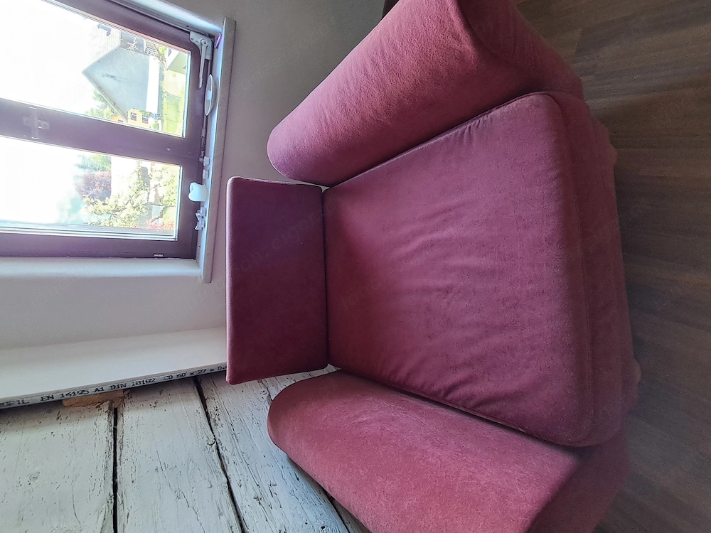 Gemütlicher Sessel in Altrot   Terracotta