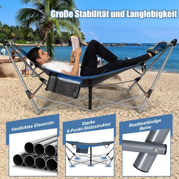 Hängematte mit Gestell