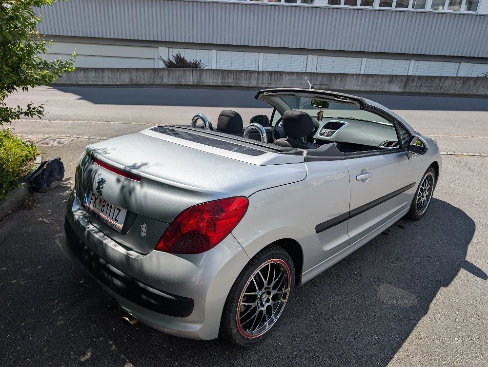 Peugeot 207cc Cabrio 1.6 Turbo 150 PS mit Pickerl