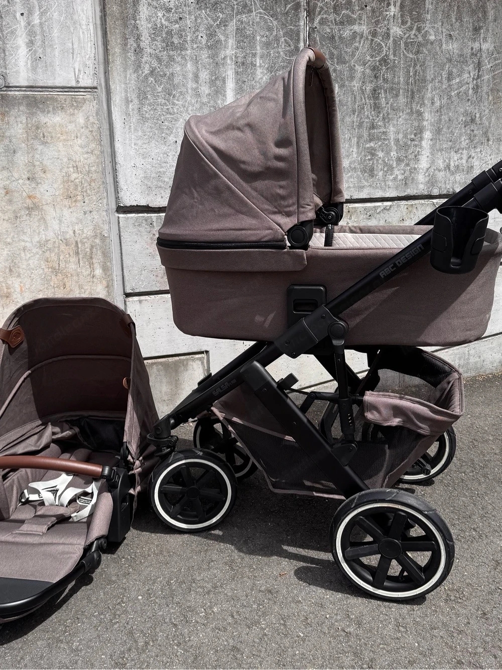 ABC Design Salsa 4 Air Komplettset   Premium Kinderwagen mit viel Zubehör & Top-Zustand