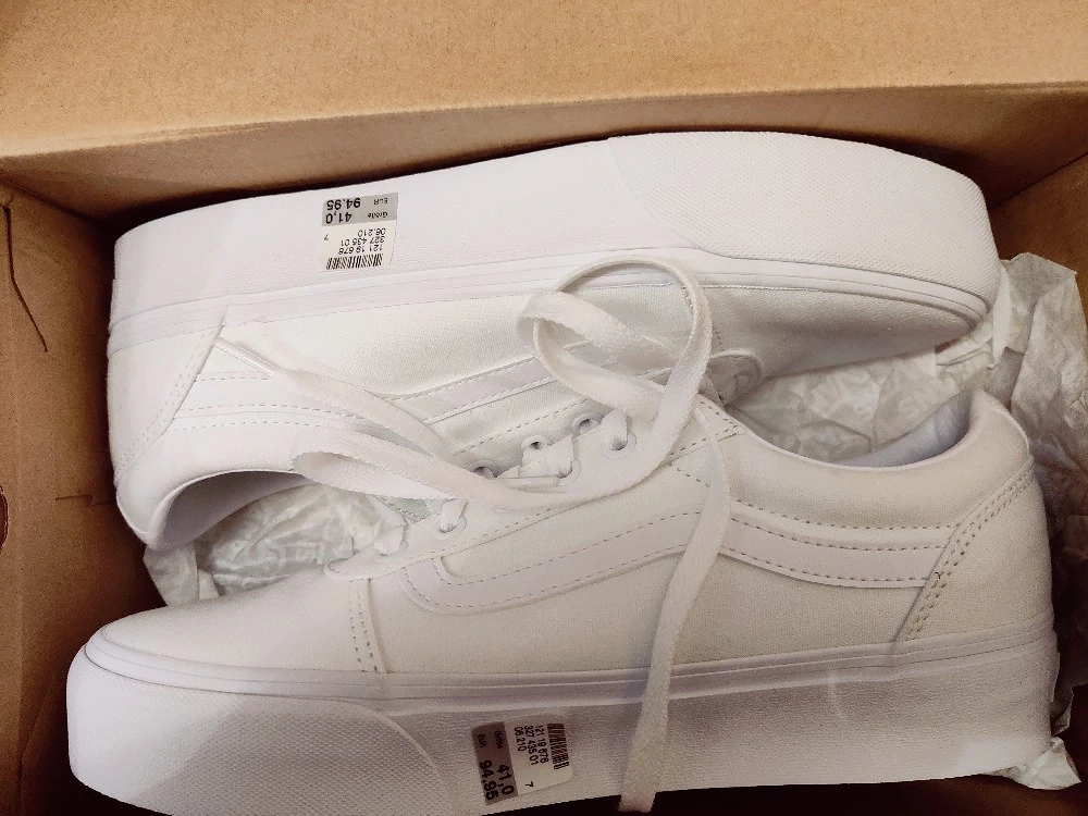 Vans weiß, neu
