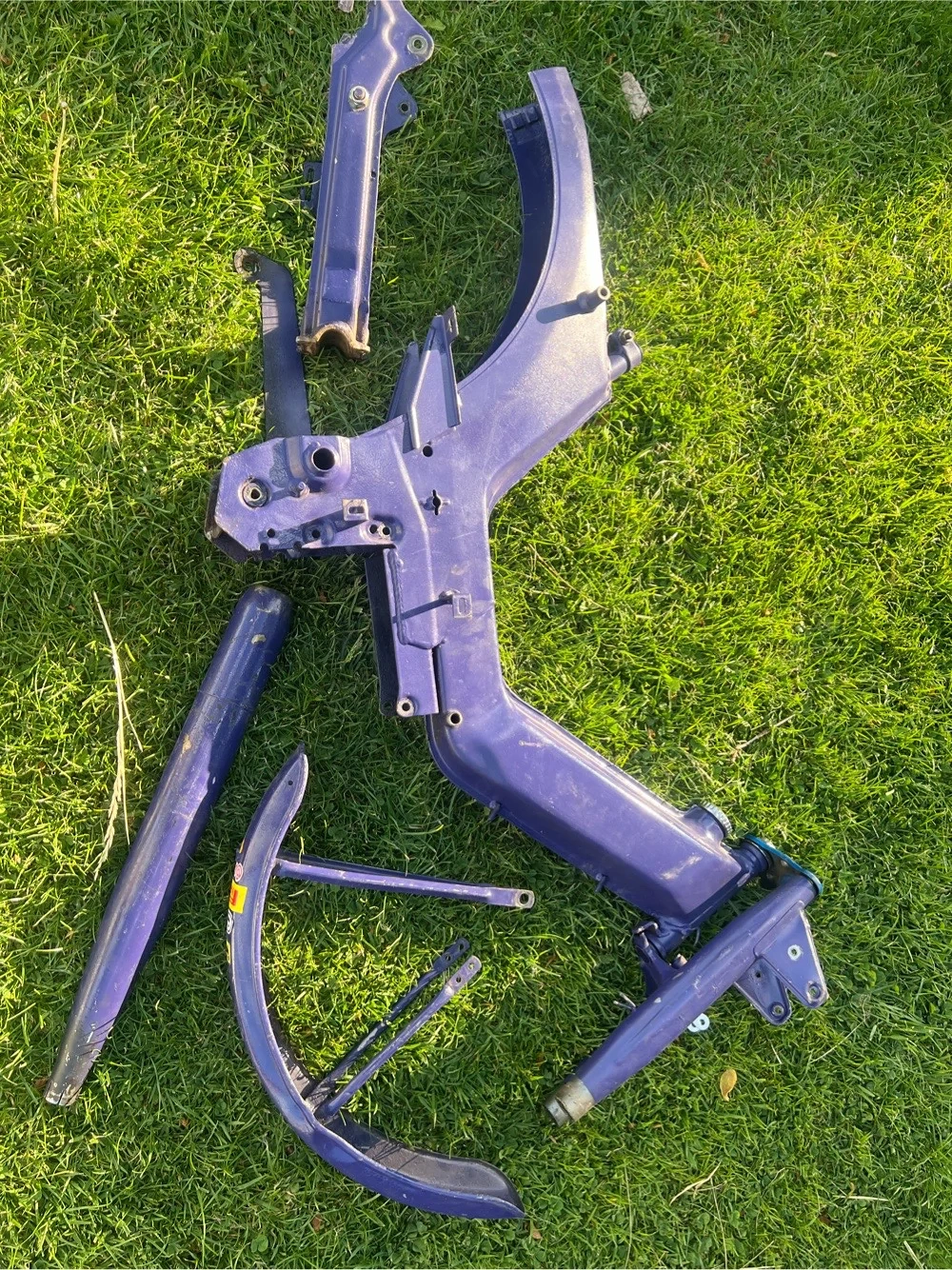 Ktm Hobby Rahmen + Motor