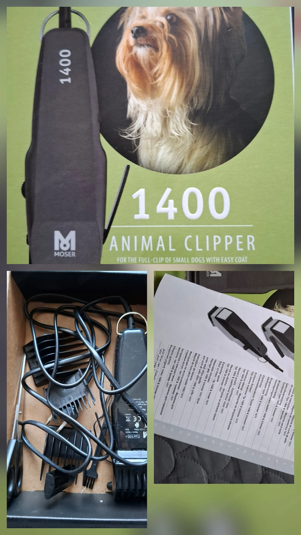 Hundeschermaschiene  Moser 1400