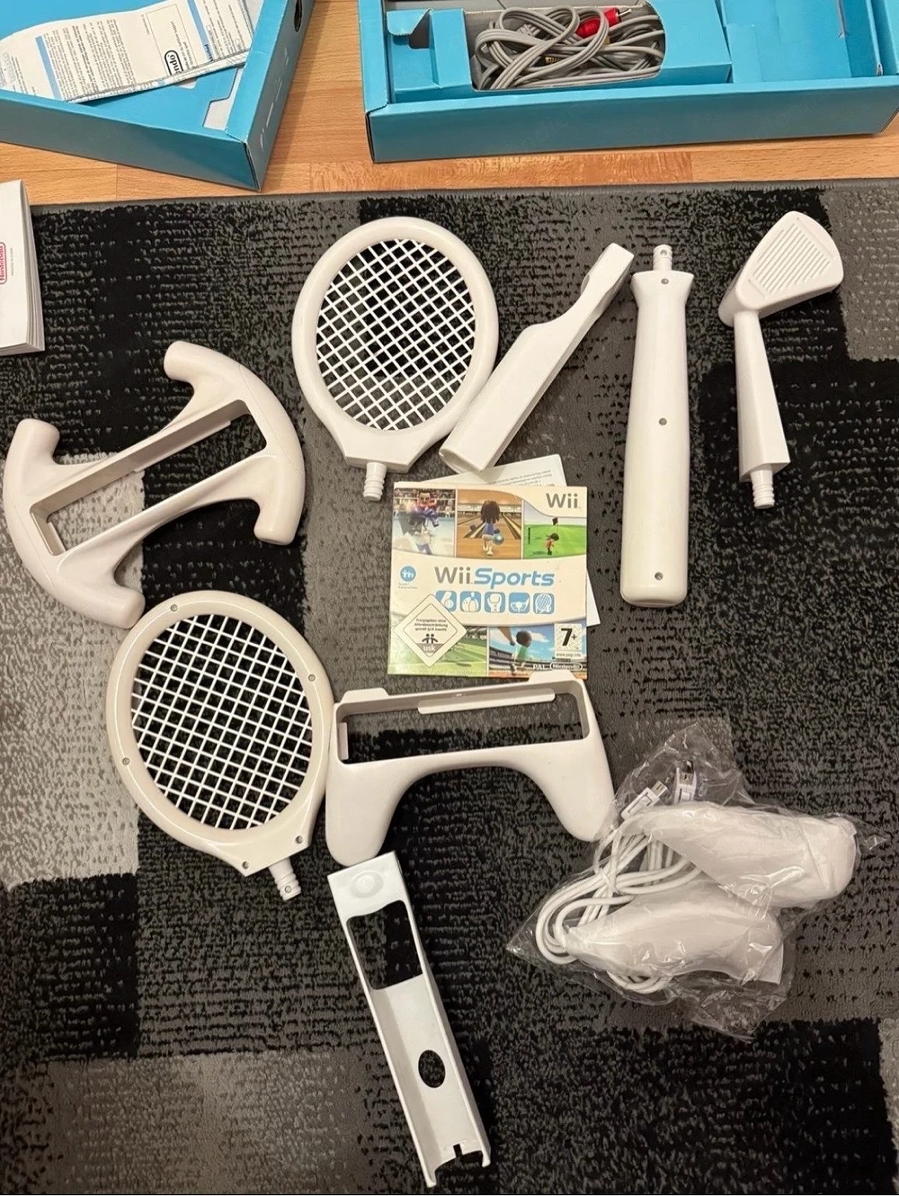wii konsole + gerät + spiel& Zubehör 