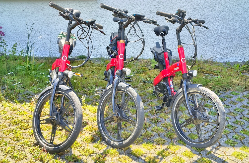 Citybike WINORA aus den Anfängen der Elektromobilität