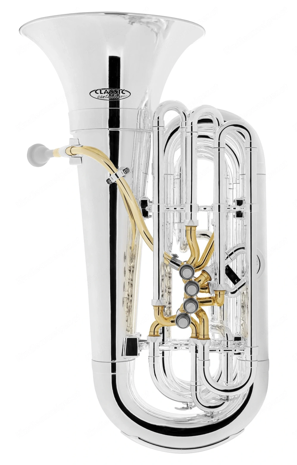 Verkaufe Classic Cantabile Kunststoff-Tuba Bb Modell: KT-30 Silber