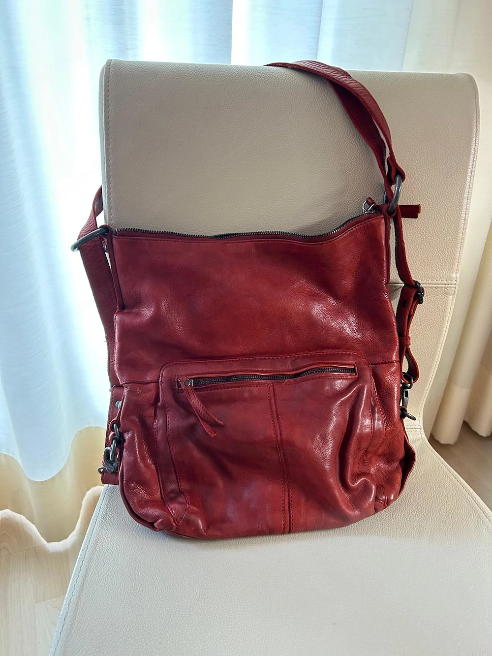 Lederhandtasche Mke Pavini