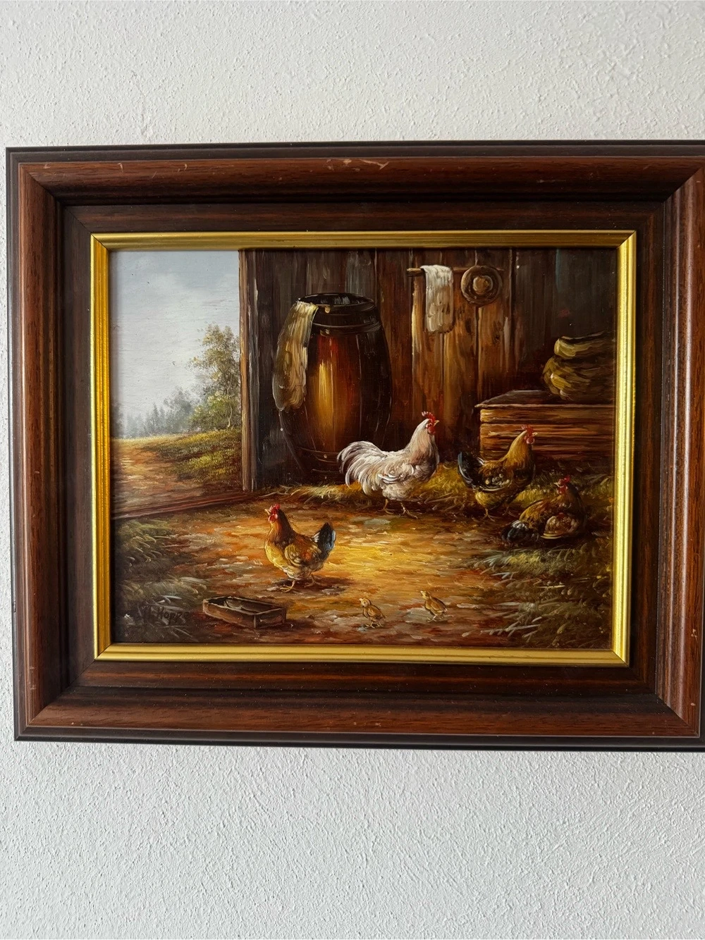 Ölgemälde  Hoppe Nr.1