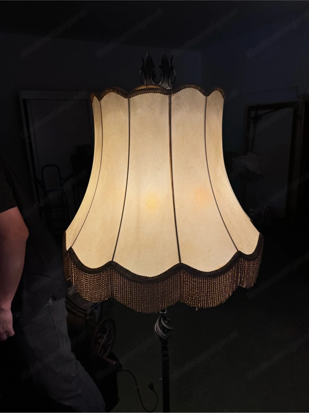 Antike Stehlampe