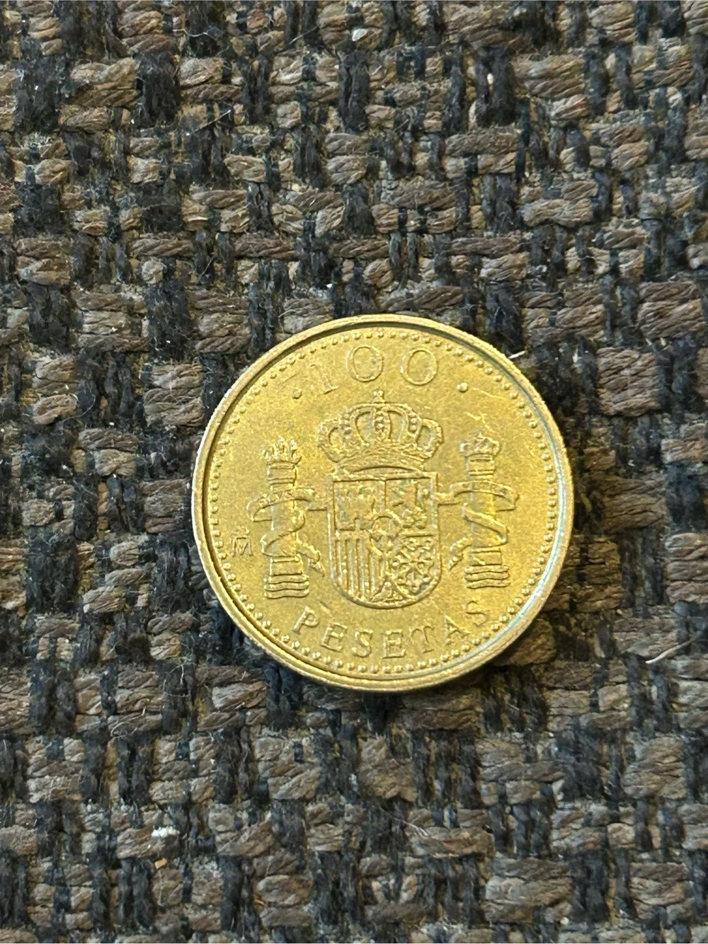 100 Pesetas Umlaufmünze Spanien 1998