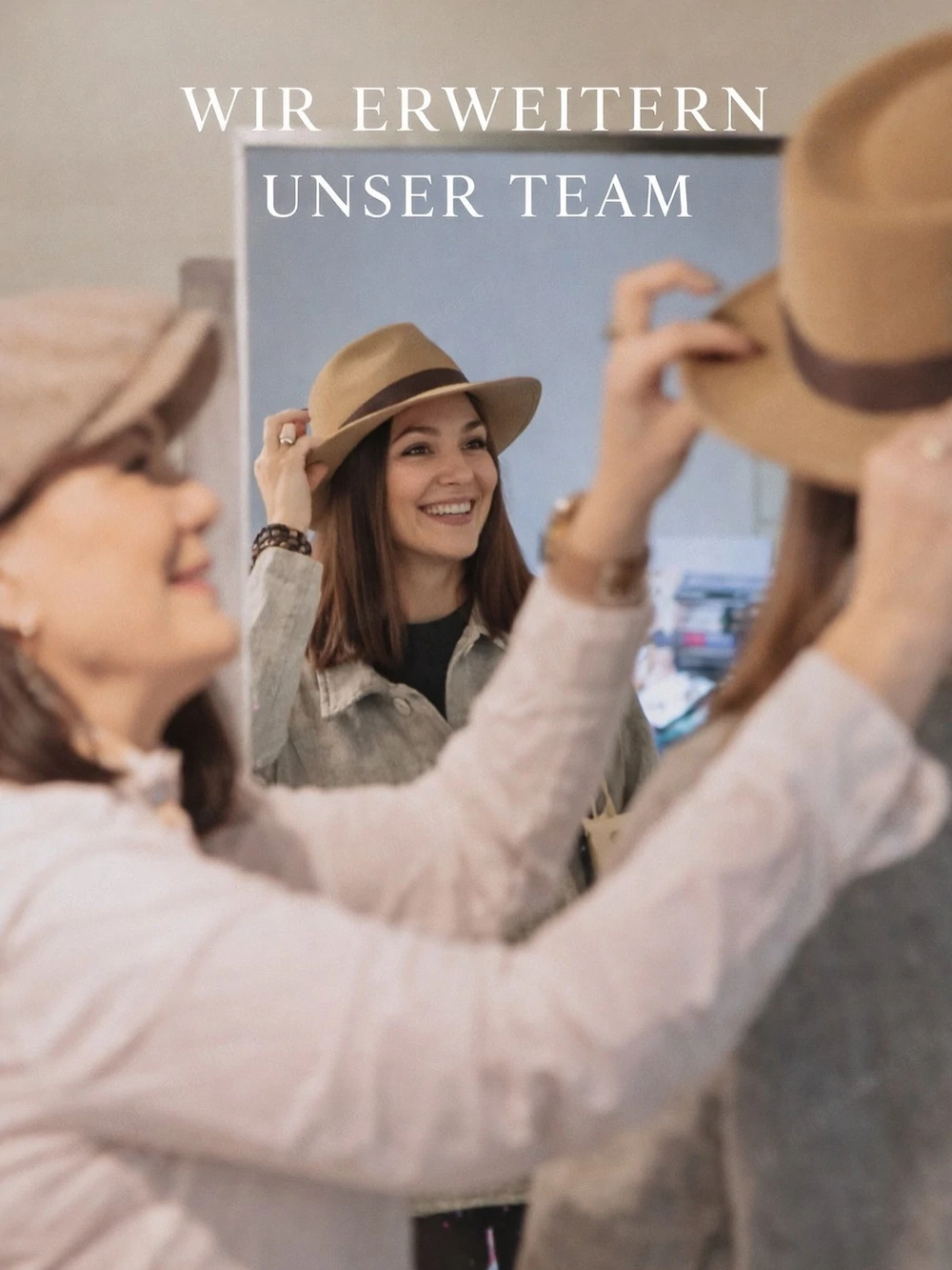 Geringfügige Unterstützung für unser Hutgeschäft gesucht 