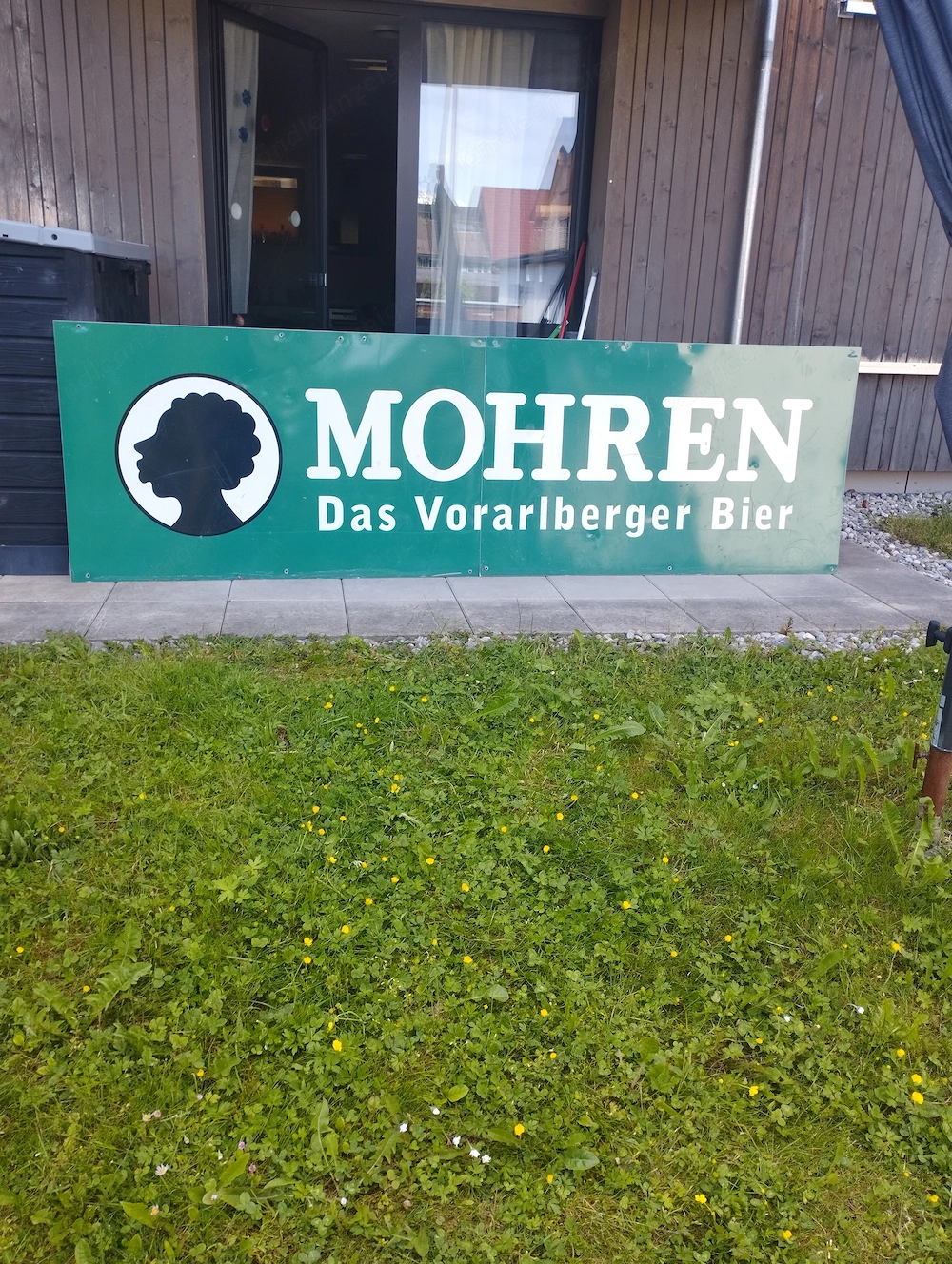 Mohrenbräu Tafel zu verkaufen; 