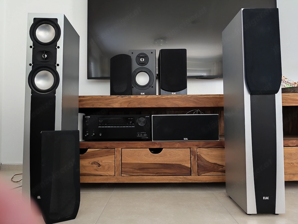 Surroundsystem 5.0 Elac Onkyo