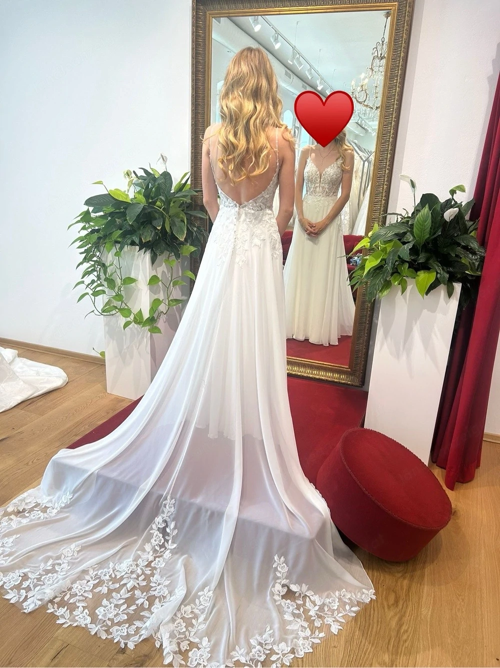 Hochzeitskleid in Grösse 34