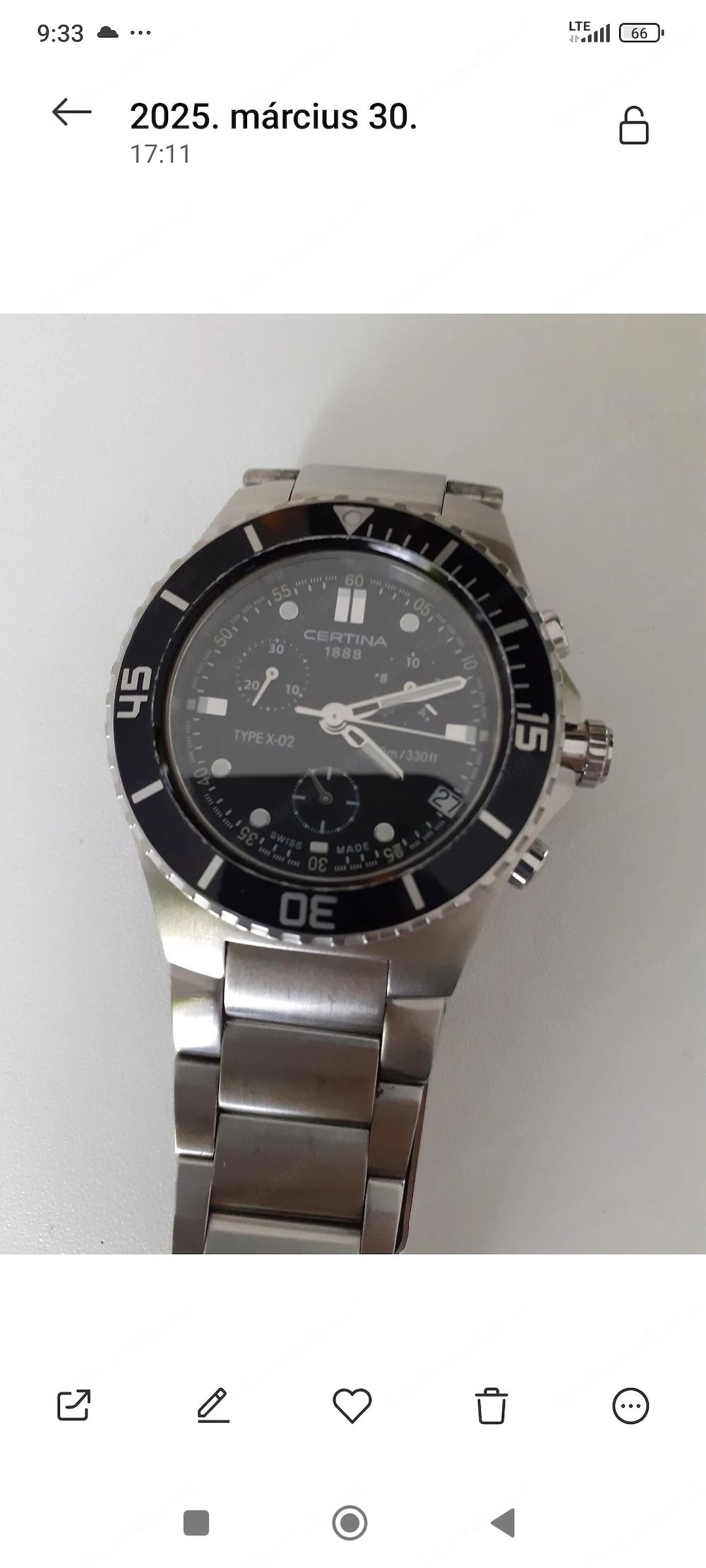 Certina Herren armbanduhr