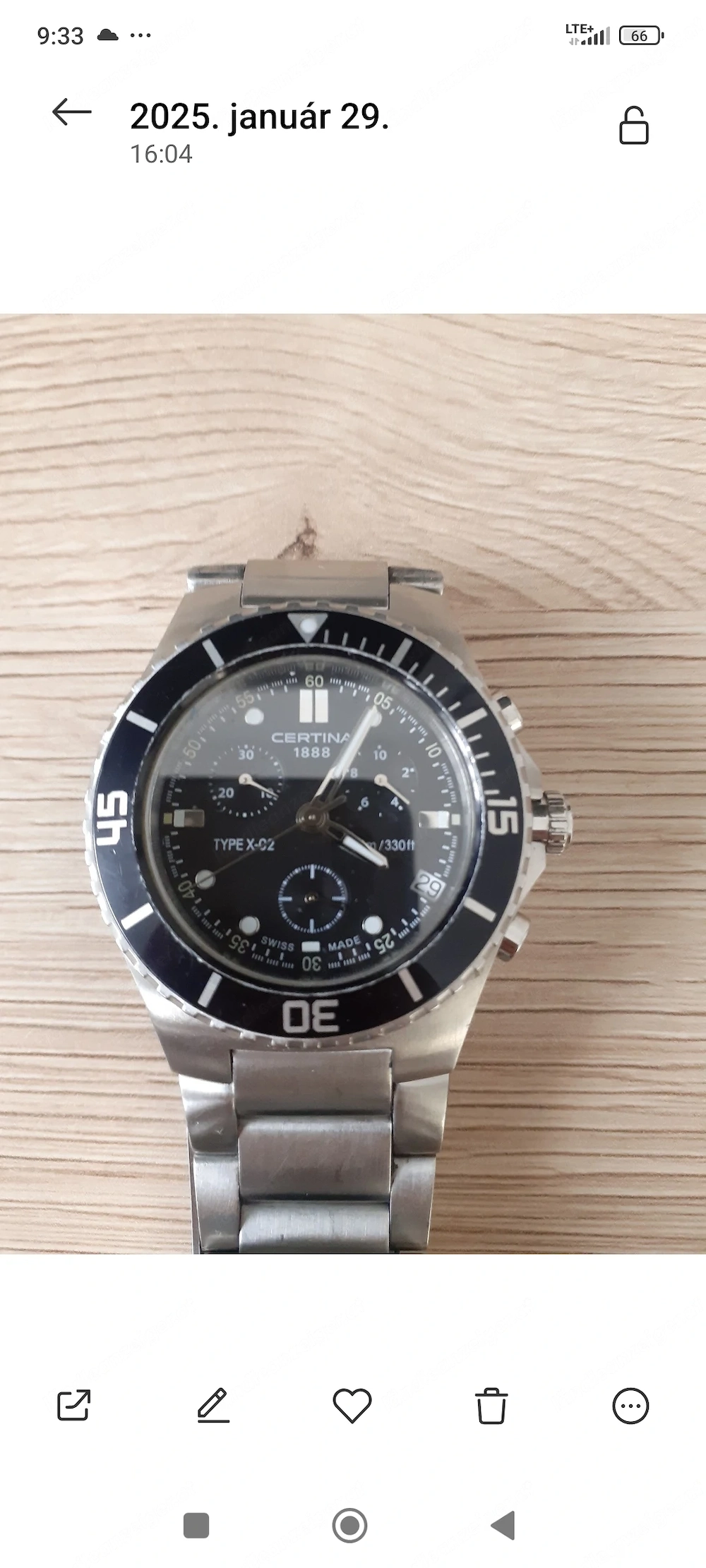 Certina Herren armbanduhr