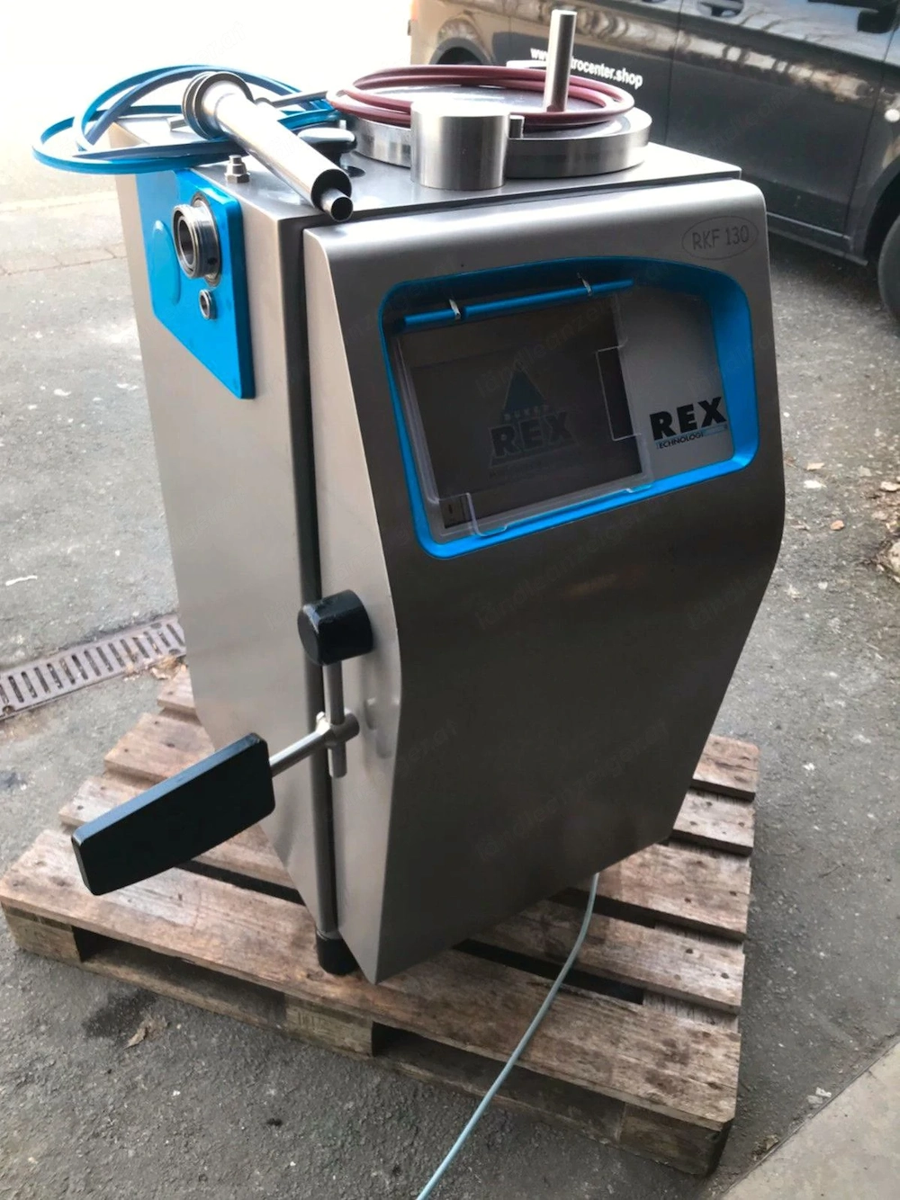 REX Düker RKF 130 Kolbenfüllmaschine, Füllmaschine, Wurstfüller