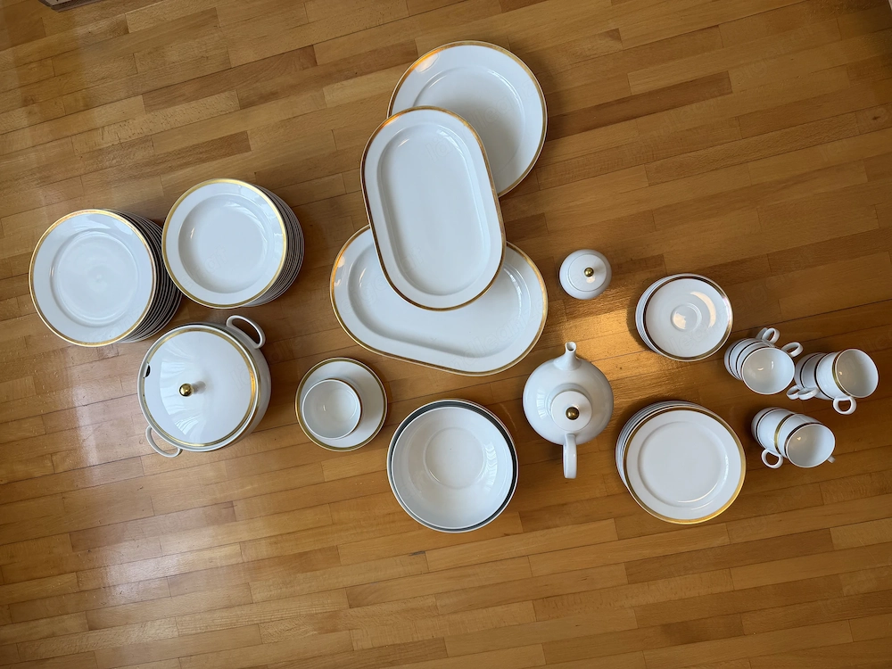 Goldrand Geschirr   Speise- & Kaffeeservice