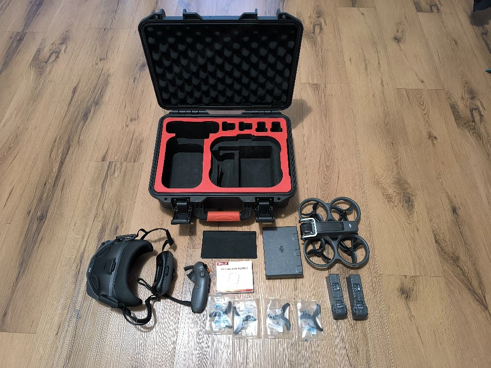 DJI Avata 2 Komplettset   neuwertig   inkl. Hartschalenkoffer & Zubehör