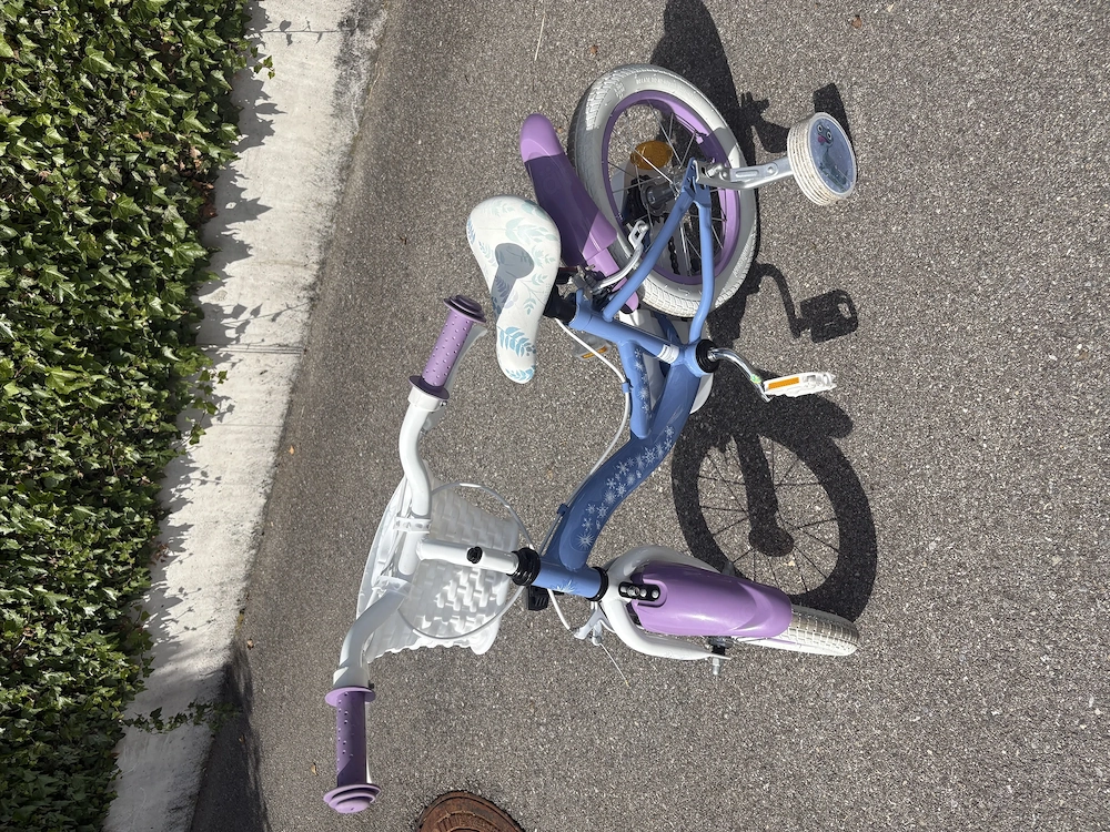 Disney Frozen   Eiskönigin Kinderfahrrad 14 Zoll 