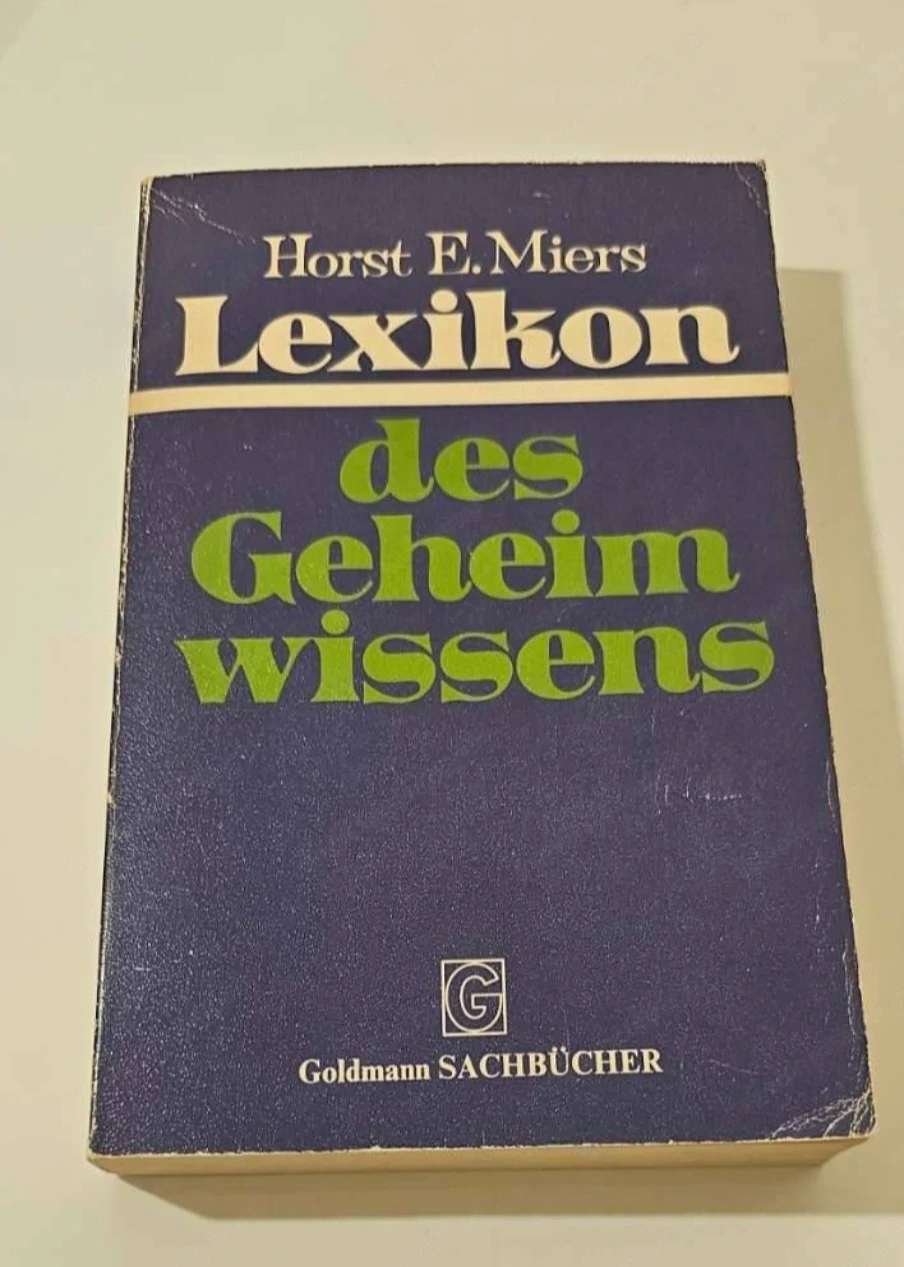 Buch Horst E. Miers