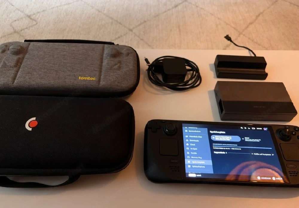 Steam Deck OLED 1 TB + microSD 1 TB + Zubehör