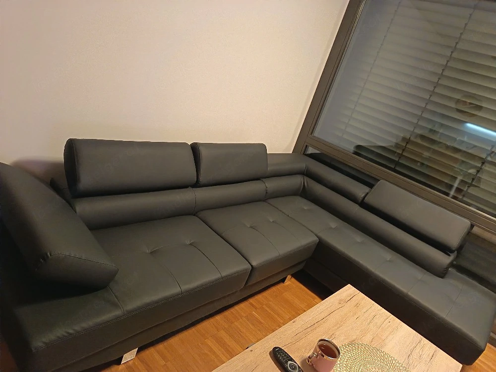 L-Sofas Leder Optik 