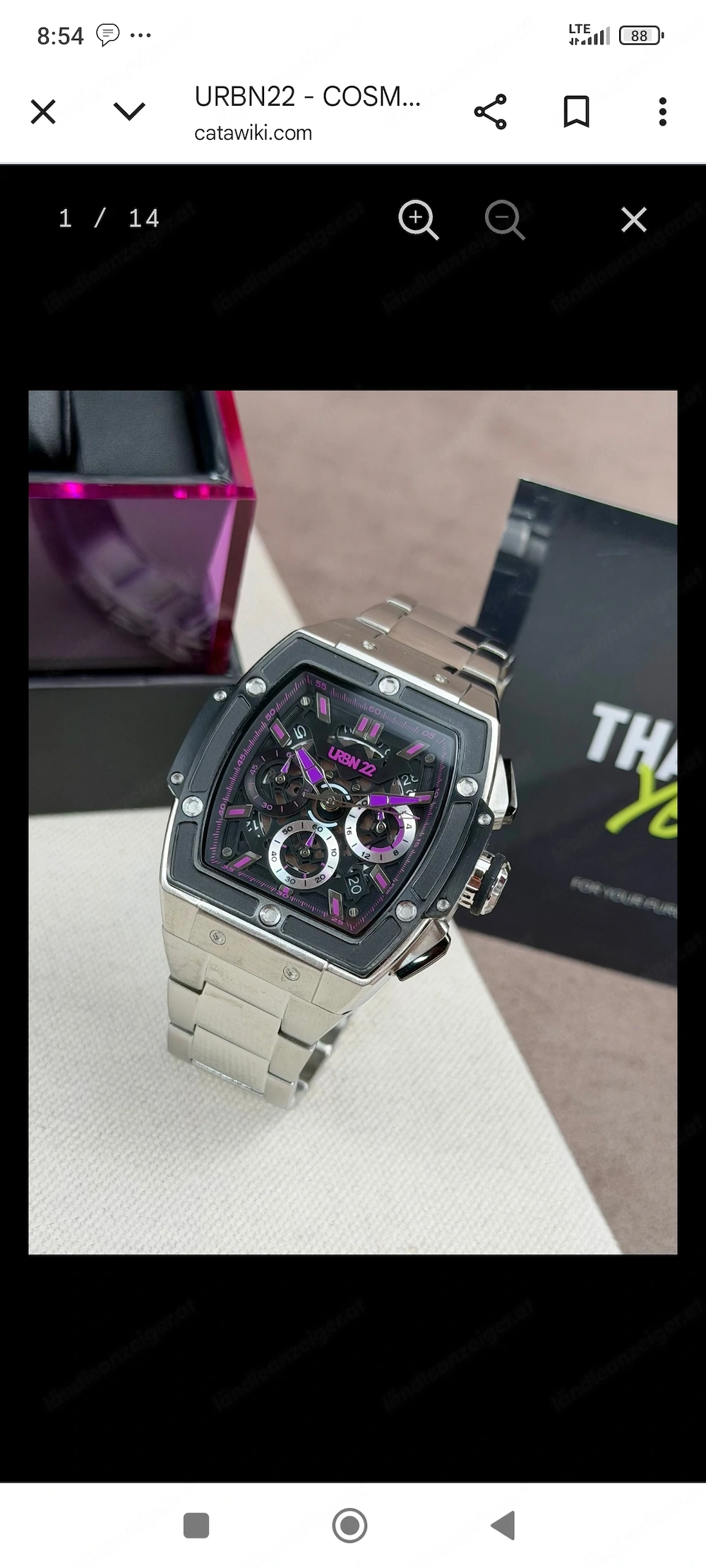 Herren Armbanduhr URBN22