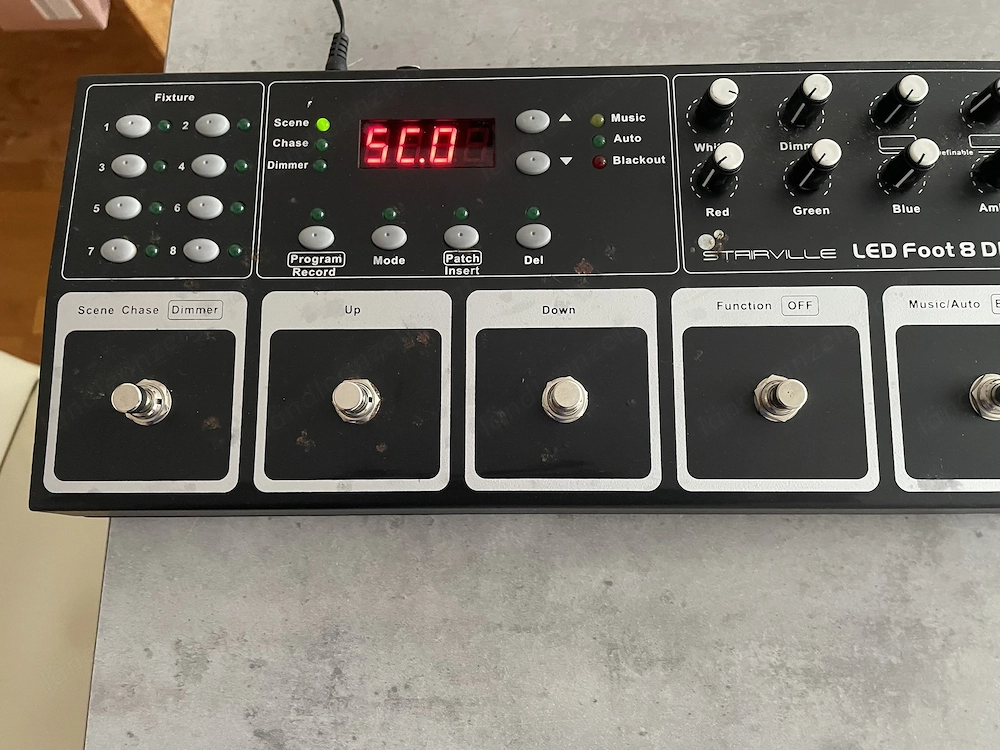 Stairville LED Foot 8 DMX  Controller