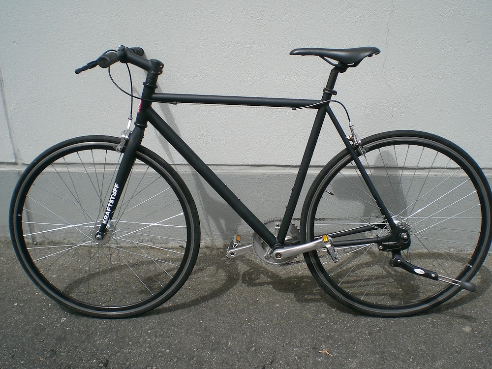 Singlespeed   Fixies Fahrrad Marke Kraftstoff