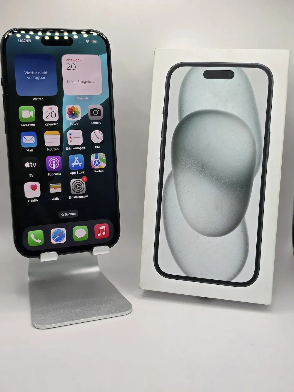 iPhone 15, 128GB schwarz 3 Monate Garantie!