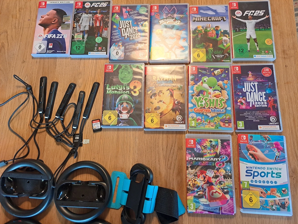 Nintendo switch oled mit Garantie