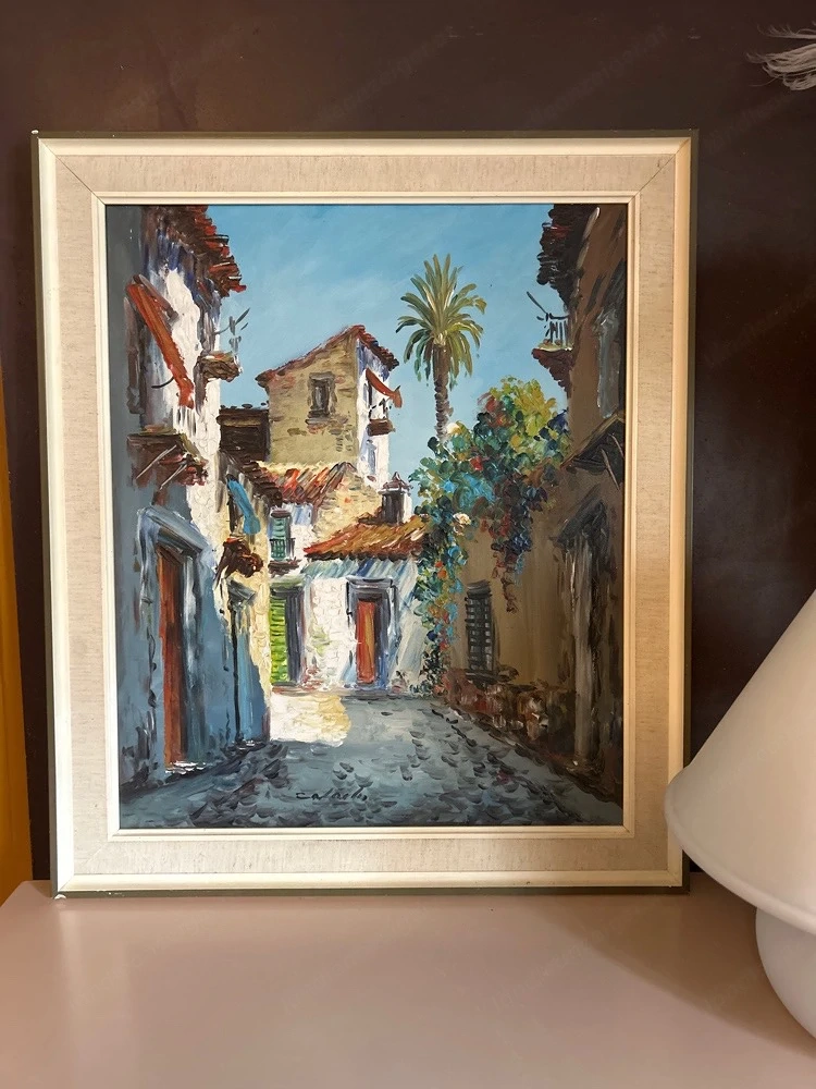 Ölgemälde Vintage